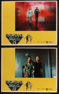 8r143 LOGAN'S RUN 8 Spanish/U.S. LCs '76 Michael Yor, Jenny Agutter, directed by Michael Anderson