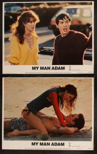 8r164 MY MAN ADAM 8 LCs '85 Raphael Sbarge, Page Hannah, Veronica Cartwright, wacky & sexy images!