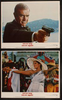 8r169 NEVER SAY NEVER AGAIN 8 LCs '83 Sean Connery as James Bond 007, Kim Basinger, Barbara Carrera