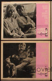 8r468 NIGHT OF THE IGUANA 5 LCs '64 Richard Burton, Ava Gardner, Sue Lyon, Deborah Kerr, Huston!