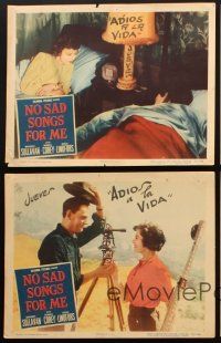 8r469 NO SAD SONGS FOR ME 5 LCs '50 young Natalie Wood, Margaret Sullavan & Wendell Corey!