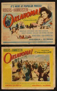 8r173 OKLAHOMA 8 LCs '56 Gordon MacRae, Shirley Jones, Rodgers & Hammerstein classic musical!