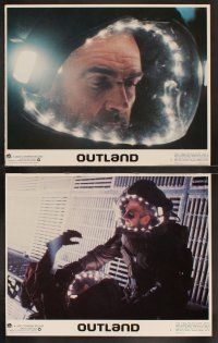 8r175 OUTLAND 8 LCs '81 Sean Connery is the only law on Jupiter's moon, Peter Boyle, sci-fi!