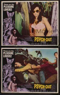8r696 PSYCH-OUT 3 LCs '68 sexy pleasure lovers Susan Strasberg & young Jack Nicholson!