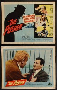 8r187 PUSHER 8 LCs '59 Harold Robbins early drug movie, Daddy, if you love me you'll get me a fix!