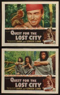 8r188 QUEST FOR THE LOST CITY 8 LCs '54 two alone hacking through 100 miles of hostile Mayan jungle