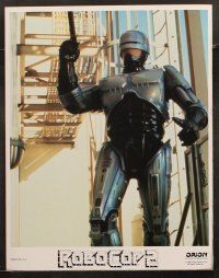 8r190 ROBOCOP 2 8 LCs '90 cool images of cyborg policeman Peter Weller, Nancy Allen, sci-fi sequel!