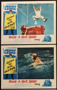 8r376 ROCK-A-BYE BABY 6 LCs R63 Jerry Lewis with Marilyn Maxwell, Connie Stevens!