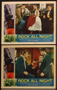 8r374 ROCK ALL NIGHT 6 LCs '57 some have to dance... some to kill, rock & roll, Roger Corman!