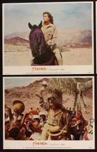8r306 SAHARA 7 LCs '84 Lambert Wilson, Horst Buchholz, sexy Brooke Shields in the desert!