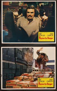 8r197 SHAMUS 8 int'l LCs '73 private detective Burt Reynolds, Dyan Cannon, Passion For Danger!