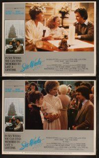 8r201 SIX WEEKS 8 LCs '82 Dudley Moore, Mary Tyler Moore, Katherine Healy, cool New York City!
