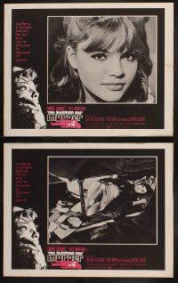 8r202 SLEEPING CAR MURDER 8 LCs '65 Costa-Gavras' Compartiment tueurs, Simone Signoret, Montand!