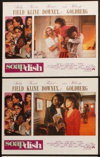 8r386 SOAPDISH 6 LCs '91 Sally Field, Kline, Robert Downey Jr., Elisabeth Shue, Whoopi Goldberg