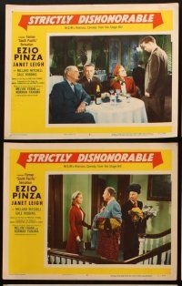 8r392 STRICTLY DISHONORABLE 6 LCs '51 what are Ezio Pinza's intentions toward Janet Leigh?