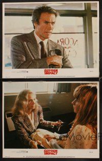 8r591 SUDDEN IMPACT 4 LCs '83 Clint Eastwood as tough cop Dirty Harry, Sondra Locke