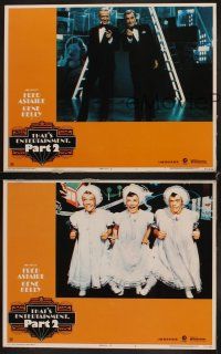 8r719 THAT'S ENTERTAINMENT PART 2 3 LCs '75 Gene Kelly, Fred Astaire, classic Hollywood scenes!