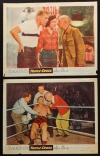 8r228 TRIPLE CROSS 8 LCs '51 Joe Kirkwood Jr. as Ham Fisher's Joe Palooka, boxing comedy!