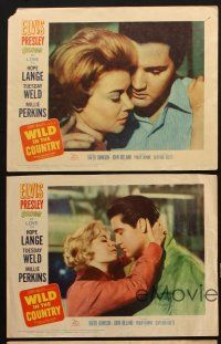 8r510 WILD IN THE COUNTRY 5 LCs '61 Elvis Presley sings of love to Tuesday Weld, rock & roll musical