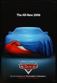 8s163 CARS advance DS 1sh '06 Walt Disney animated automobile racing, the all-new 2006!