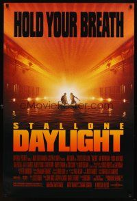 8s212 DAYLIGHT 1sh '96 Sylvester Stallone, Amy Brenneman, directed by Rob Cohen!
