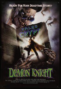 8s221 DEMON KNIGHT 1sh '95 Billy Zane, Tales from the Crypt, great image of Crypt-Keeper!