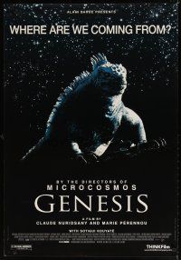 8s292 GENESIS 1sh '04 where are we coming from, cool image of lizard!