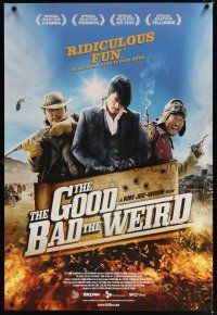 8s326 GOOD, THE BAD, THE WEIRD 1sh '08 Jee-Won Kim directed eastern western!
