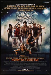 8s603 ROCK OF AGES advance DS 1sh '12 Julianne Hough, Diego Boneta, Russell Brand, Tom Cruise!