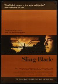 8s693 SLING BLADE 1sh '96 great image of star & director Billy Bob Thornton!