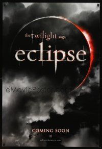 8s804 TWILIGHT SAGA: ECLIPSE teaser DS 1sh '10 Kristen Stewart, Robert Pattinson, Lautner!