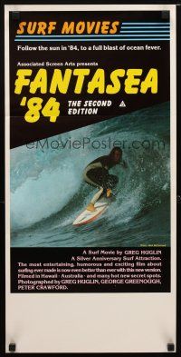 8t514 FANTASEA '84 Aust daybill '84 great close up surfing photo, a blast of ocean fever!