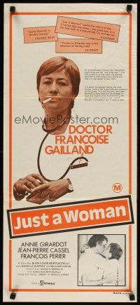8t710 NO TIME FOR BREAKFAST Aust daybill '75 Annie Giradot as Docteur Francoise Gailland!
