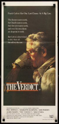 8t925 VERDICT Aust daybill '82 lawyer Paul Newman has one last chance, written by David Mamet!