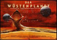 8t214 DUNE German 2p '84 David Lynch sci-fi epic, Berkey art of a world beyond imagination!