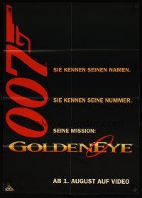 8t250 GOLDENEYE August style video German '95 Pierce Brosnan as secret agent James Bond 007!