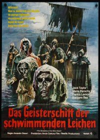 8t256 HORROR OF THE ZOMBIES German '76 dead men existing on the flesh of the young & beautiful!