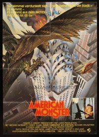 8t270 Q German '82 American Monster, cool completely different art of winged serpent attacking!