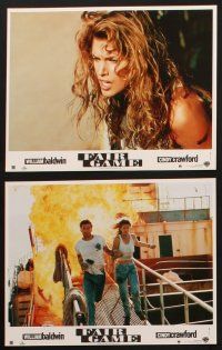 8t050 FAIR GAME 8 French LCs '95 sexy Cindy Crawford & William Baldwin as cop on the edge!