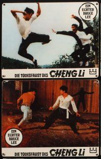 8t335 FISTS OF FURY 7 German LCs R70s Lo Wei's Tang shan da xiong, kung fu master Bruce Lee!