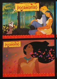 8t306 POCAHONTAS 16 German LCs '95 Disney, Native American Indians, great cartoon images!