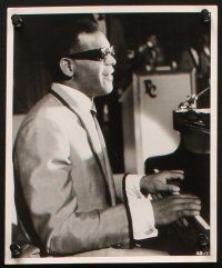 8w030 BLUES FOR LOVERS 17 8x10 stills '66 cool images of music legend Ray Charles & more!