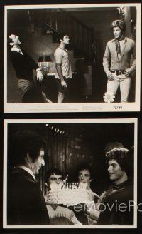 8w325 BOYS IN THE BAND 5 8x10 stills '70 William Friedkin, Mart Crowley, Frey, Robert La Tourneaux