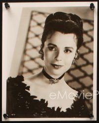 8w439 CLAIRE BLOOM 3 8x10 stills '50s wonderful close portraits of the pretty actress!