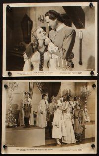 8w241 FLAME OF CALCUTTA 7 8x10 stills '53 Denise Darcel, Patric Knowles, blood-lusting barbarians!