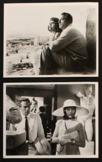 8w009 IN THE COOL OF THE DAY 22 8x10 stills '63 sexy Jane Fonda & Peter Finch in Greece!