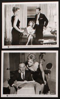 8w297 MIDDLE OF THE NIGHT 6 8x10 stills R67 sexy young Kim Novak is involved w/older Fredric March!