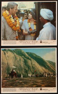 8w948 PASSAGE TO INDIA 4 8x10 mini LCs '84 David Lean, Alec Guinness, cool desert caravan image!