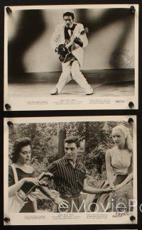8w351 ROCK ROCK ROCK 5 8x10 stills '56 Chuck Berry, Tuesday Weld in her first movie & more!