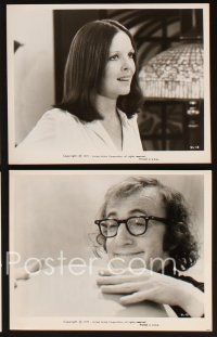 8w204 SLEEPER 8 8x10 stills '74 traveler to the future Woody Allen, Diane Keaton, cool poster art!